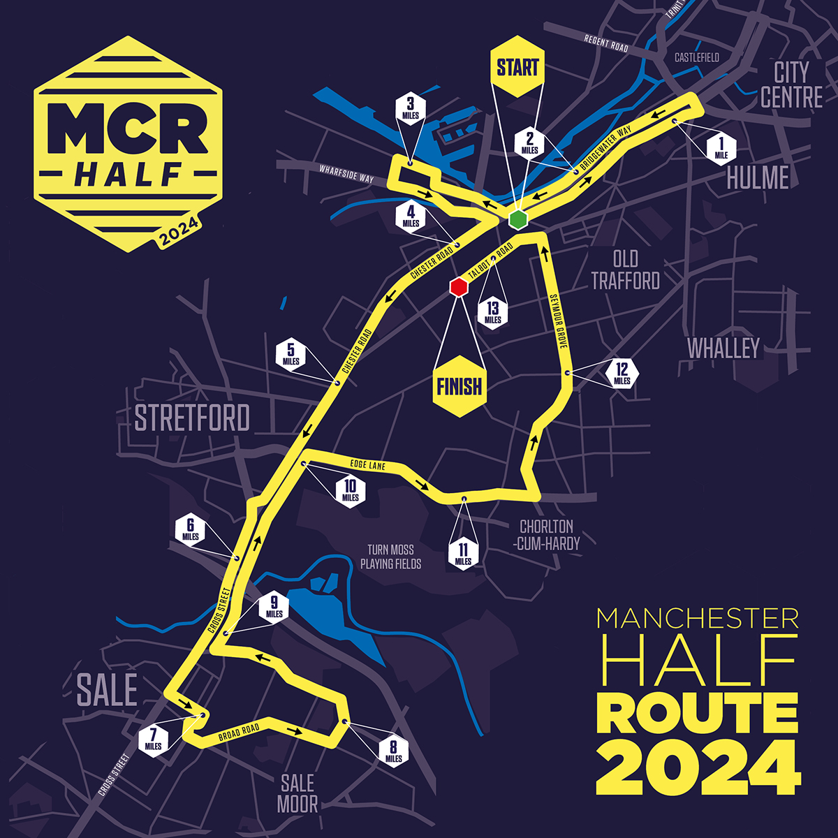 ManchesterHalf's tweet photo. Starting under the Trafford Arch this flat and fast route takes you through the vibrant surrounding suburbs of Greater Manchester.

PUMA will bring the energy with a brand-new Cheer Zone plus their NITRO tunnel returns to supercharge your last mile! ARE YOU READY?🙌

#MCRHalf https://t.co/014a7A0si1