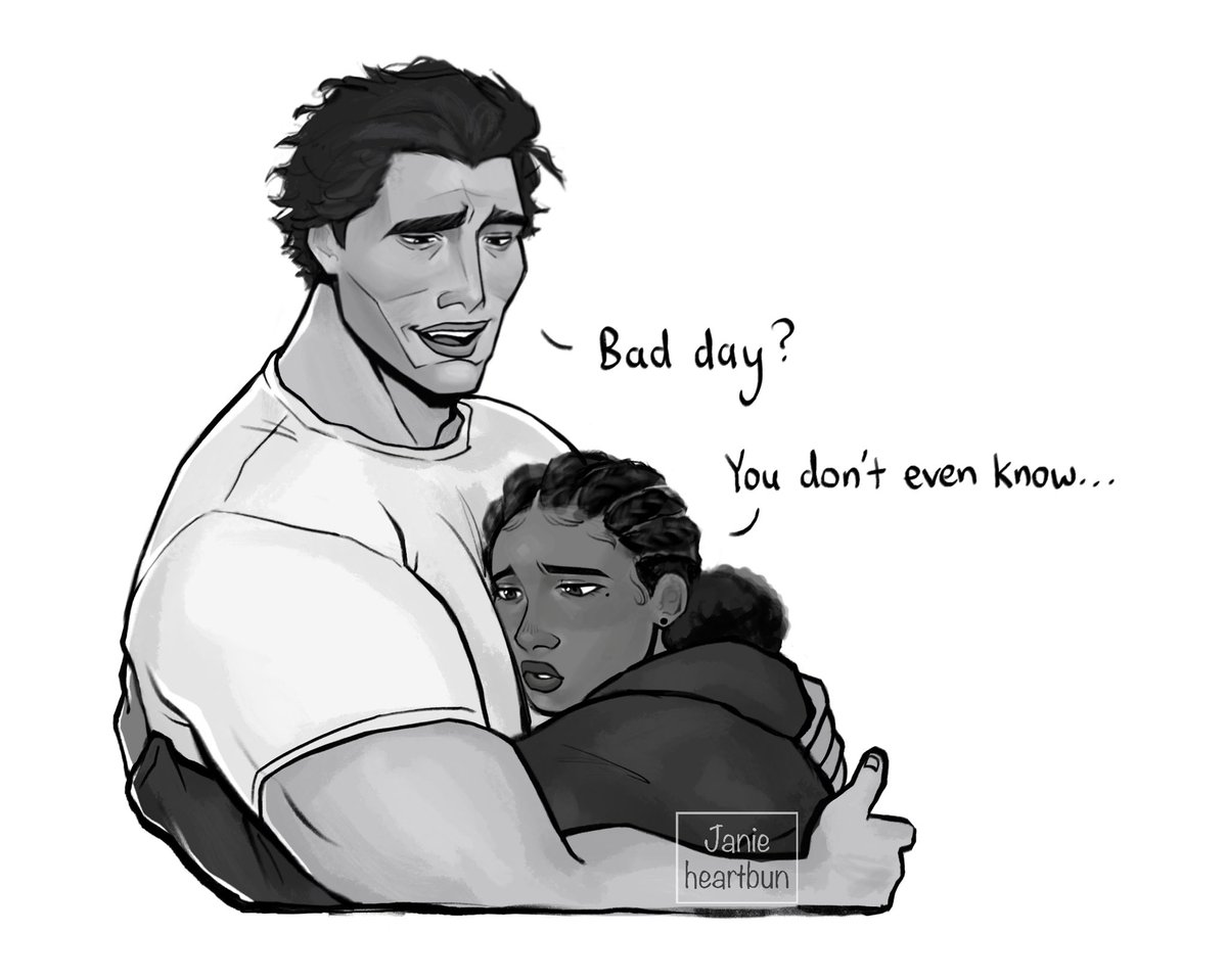 janie_heartbun's tweet image. Waiter, waiter! More found family please! #miguelohara #margokess