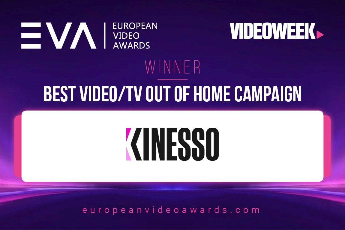 📢 We’re thrilled to share that our Media Team took home the gold at the European Video Awards for Best Video/TV Out of Home campaign! 👏 

#Video #CTV #ProgrammaticExcellence #DOOH #LetsGo!