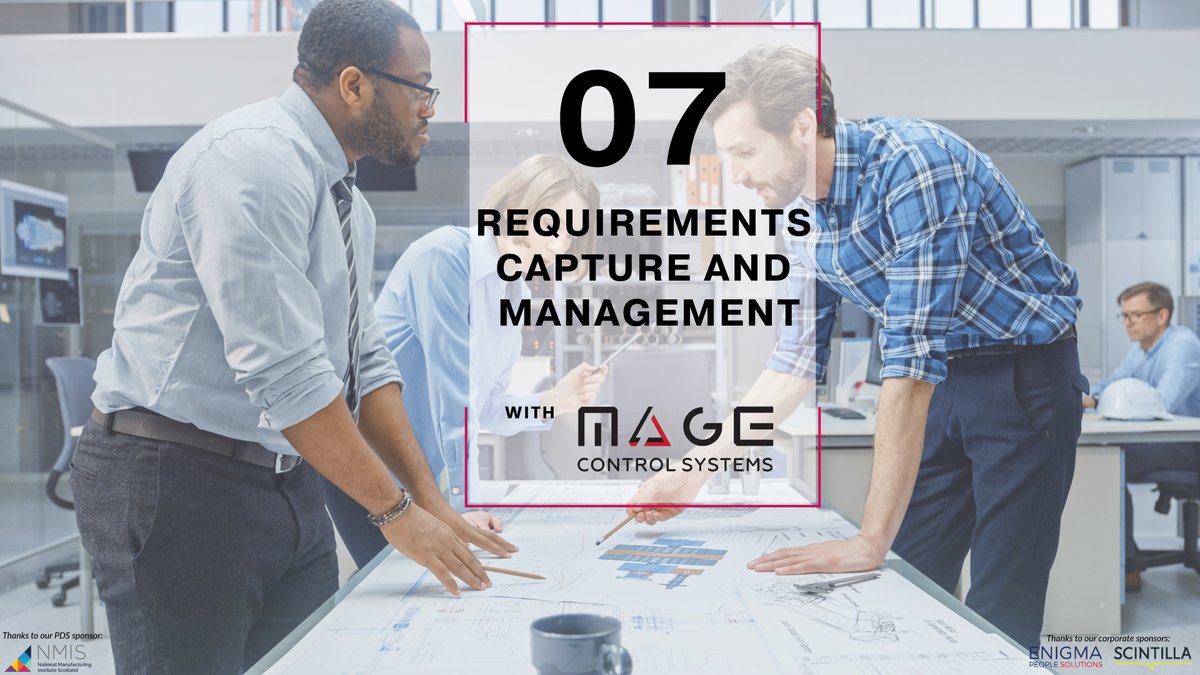 ProductDesScot's tweet image. #ProductDesignToolkit Topic 7 - Requirements capture &amp;amp; management – in partnership with @MageControl. Mage Control Systems explore requirements gathering, capture &amp;amp; ongoing management &amp;amp; how to implement these into your #productdevelopment process.

👉productdesign-scotland.com/design-toolkit/