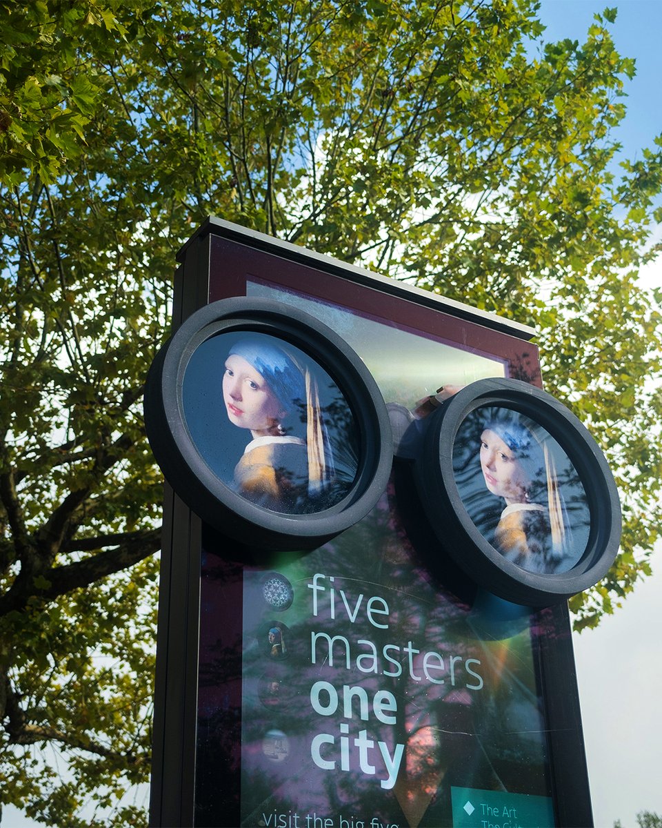 JCDecaux Global (@jcdecauxglobal) on Twitter photo For The Netherlands cultural month, 5 iconic art masters could be seen in The Hague.
With large 3D binoculars, the Museumpleincasts a striking view of the “Five Masters, One City” campaign on <a href="/JCDecauxNL/">JCDecaux NL</a>’s street furniture.
<a href="/OOH_Masters/">Out of Home Masters</a> | #O2hCreative
#Art #OOH #Culture For The Netherlands cultural month, 5 iconic art masters could be seen in The Hague.
With large 3D binoculars, the Museumpleincasts a striking view of the “Five Masters, One City” campaign on <a href="/JCDecauxNL/">JCDecaux NL</a>’s street furniture.
<a href="/OOH_Masters/">Out of Home Masters</a> | #O2hCreative
#Art #OOH #Culture