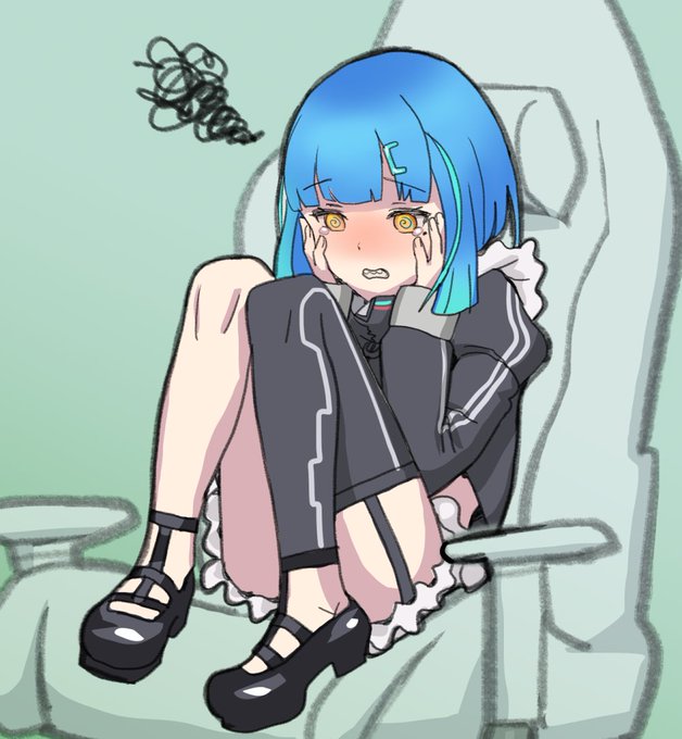 これは新衣装が届いたので試しに着てみたところ
あまりの可愛さに羞恥心がマックスになって座り込んでしまった餅付ぬるぽさん@Nullpo_fsp のすがた
#ぬるぽ画ッ

(この絵はフィクションです) 