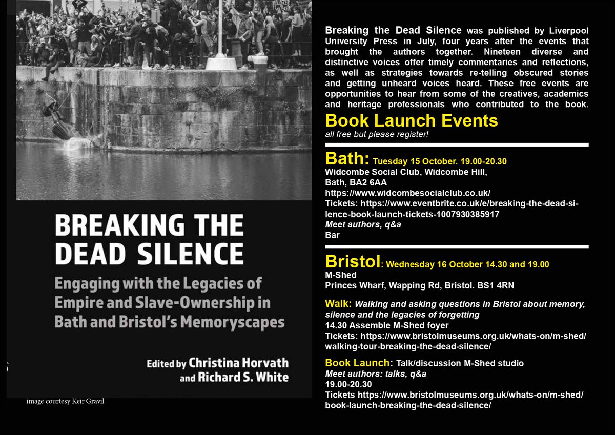 PoLIS - Bath (@polis_bath) on Twitter photo 📢📢📢 <a href="/PoLIS_Bath/">PoLIS - Bath</a>'s Christina Horvath edited book launch in Bath & Bristol. Poster with links to events 👇👇 📢📢📢 <a href="/PoLIS_Bath/">PoLIS - Bath</a>'s Christina Horvath edited book launch in Bath & Bristol. Poster with links to events 👇👇