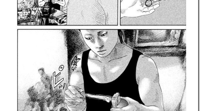 マンガ版だとちゃんと握ってるからアニメスタッフのミスだろうね 