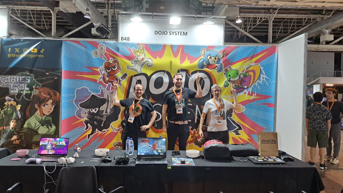 DojoSystem's tweet image. 📸 Recapitulación de @IndieDevDay 2/2 📸

No podíamos despedirnos sin destacar más momentos clave de esta experiencia única. 🙌

Gracias a todos los que formaron parte de ella. ¡Nos vemos en la próxima edición! 🚀

#DojoSystem #IndieDevDay #IndieDevDay2024