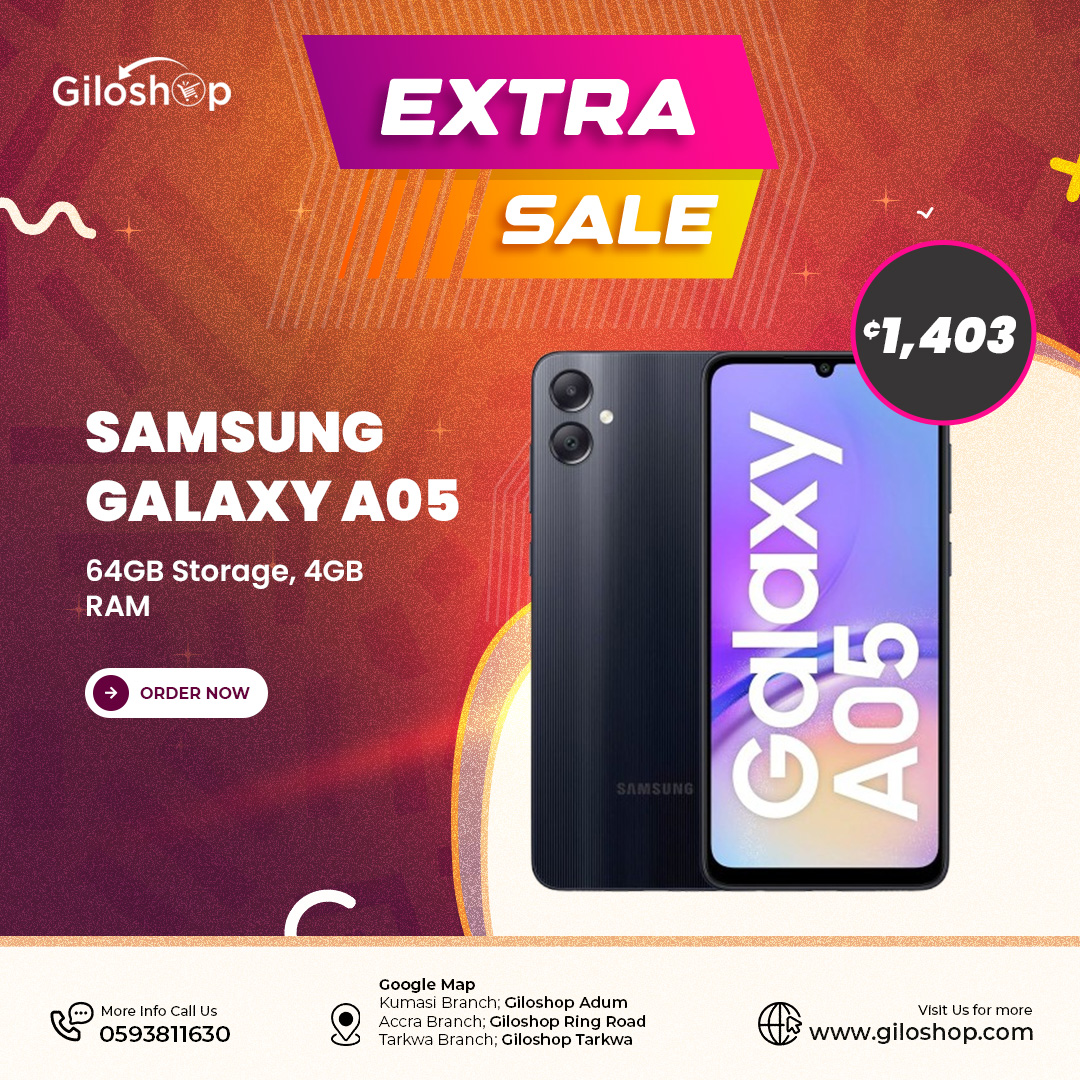 super_noveffrn's tweet photo. SAMSUNG Galaxy A15, 256GB Storage, 8GB RAM

Price: ¢1,403

Shop Online at https://t.co/QryjcEBcUT and get super sonic delivery in 24hrs.
In-shop pickup or delivery available✅
SHOP WITH US FOR THE BEST DEALS
#giloshop #computershop #MultiFunctionPrinter #laptops https://t.co/IIxqldfoiO