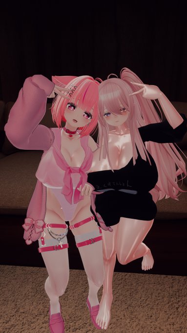 うぎさんが来てくれたのでツーショット!
こっちで見ててもえちかわいかったけど本物はもっとえちかわいいピンクちゃんだった! 