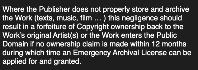 <a href="/fightfortheftr/">Fight for the Future</a> <a href="/internetarchive/">Internet Archive</a> There should be a Knowledge Preservation Copyright Amendment … 🤔 #DigitalPreservation <a href="/internetarchive/">Internet Archive</a>