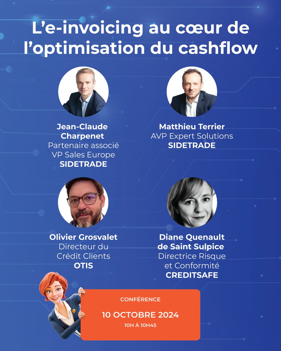 Vous cherchez à optimiser votre cashflow pour 2025 ? Participez à notre webinaire et découvrez comment @OTIS et <a href="/Creditsafe/">Creditsafe</a> surmontent les défis de la gestion des litiges pour améliorer la performance financière. Inscrivez-vous ici 👉 bit.ly/4ehBYdT #AIForBusiness