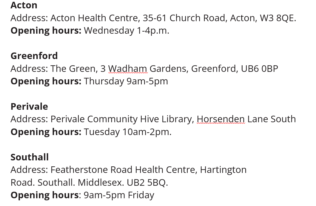 #Stoptober starts today 🚭The Ealing Smokefree Team will be holding drop-in clinics in the locations  below to support you with your #smokefree Stop smoking for Stoptober and you're 5 times more likely to quit for good! <a href="/westlondonnhs/">West London NHS Trust</a> <a href="/EalingCouncil/">Ealing Council</a>