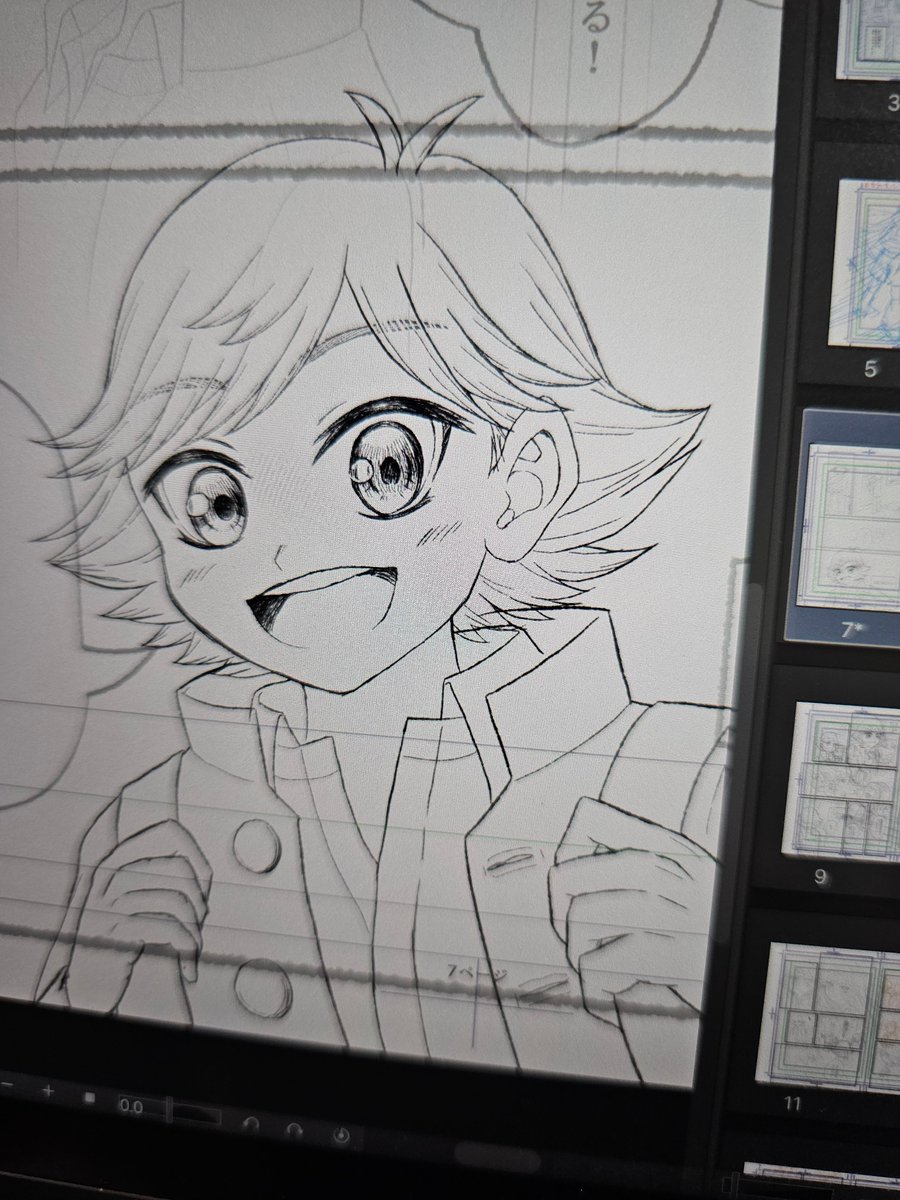 SAISAI_moooon's tweet photo. 大学の卒業制作として漫画を描いてます。これは主人公。 https://t.co/EDTAT1eO5Z