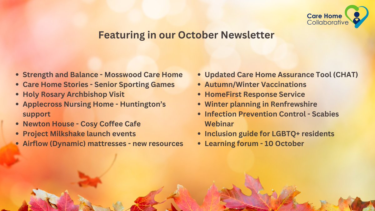 NHSGGC - Care Home Collaborative tweet media