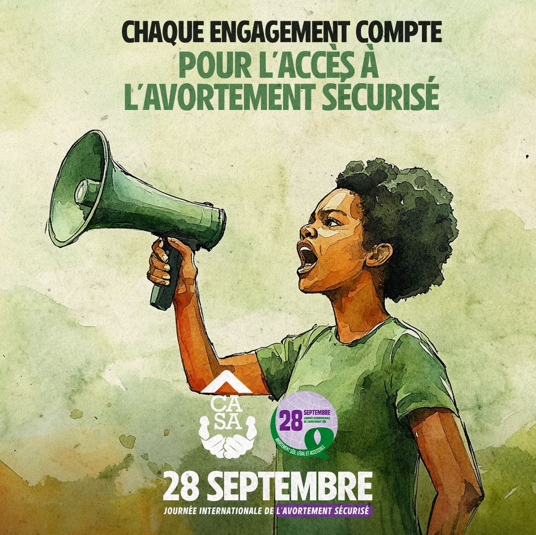 CentreOdas's tweet photo. « Chaque voix est précieuse dans la promotion de l'accès à l'avortement sécurisé. Unissons-nous pour faire de ces soins une priorité pour toutes les femmes. »

#CASA24
#AbortionSolidarity
#AvortementSécurisé
#28Sept
#JIAS2024 https://t.co/CJwEy8rJjO
