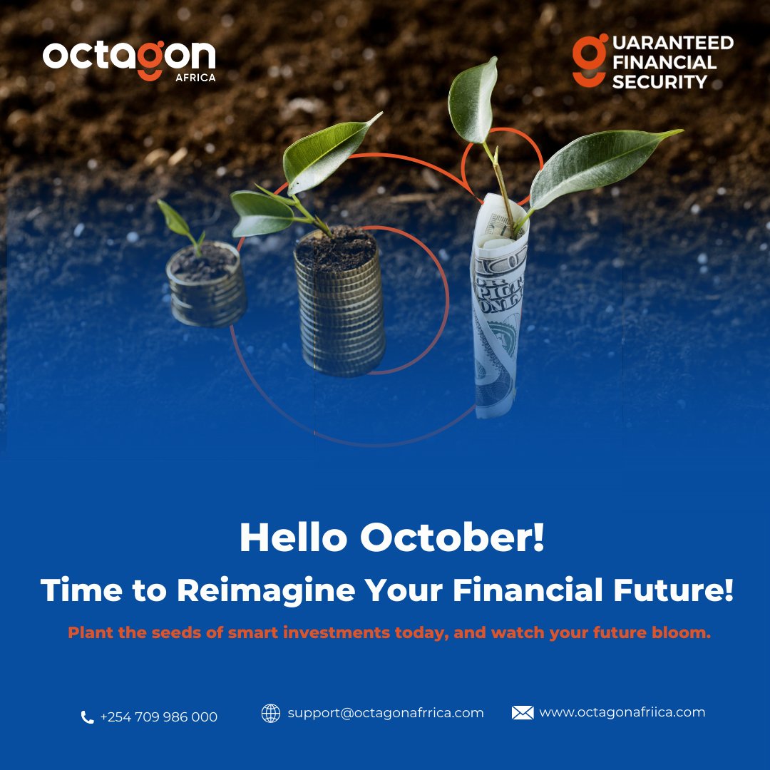 OctagonAfrica's tweet photo. This month, we’re not just setting goals, we’re turning dreams into strategies. Whether it’s growing your savings, securing a comfortable retirement, or protecting what matters most, our expert team is ready to guide you there. https://t.co/snWhO1PJCY https://t.co/bVw5F43v2o