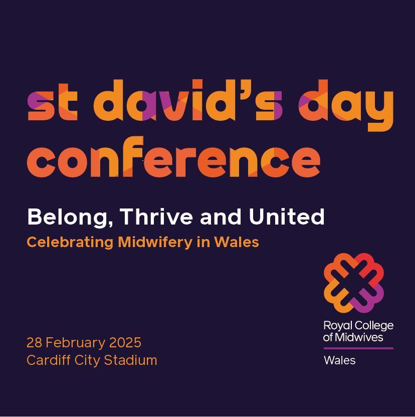 Join us for the St David’s day conference 2025! That’s right, following the success of this year we are back again and this time we’re focusing on celebrating midwifery in Wales. Book your early bird ticket today: buff.ly/3ZHn2kL #RCMWalesConf2025