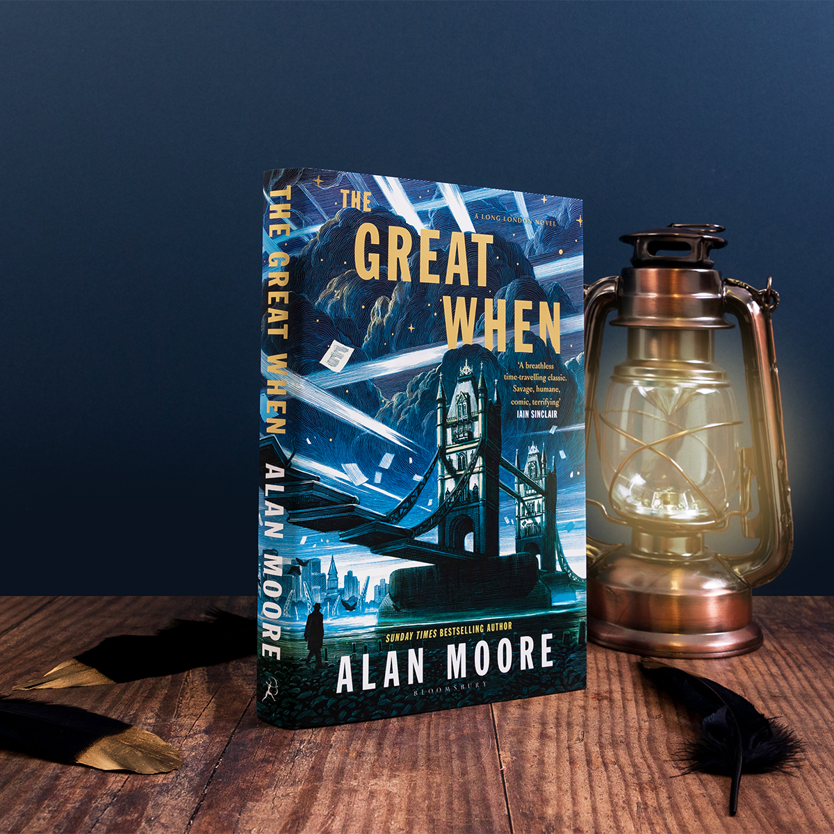 There's this secret part of London hardly anybody knows is there... If this London is what they call the Smoke, then that place is the Fire 🔥

Happy publication day to The Great When by Alan Moore! 

'Brilliant and so powerfully imaginative' Adam Curtis