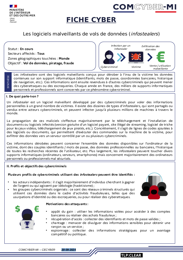 Forces cyber du ministère de l'Intérieur tweet media
