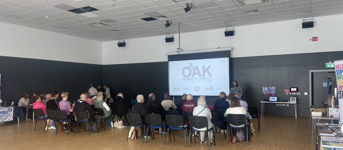 Amazing turn out for the first OAK programme