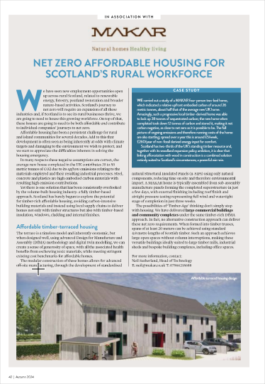 Net zero affordable housing for Scotland’s rural workforce

Read our latest article in the latest <a href="/ScotLandEstates/">Scottish Land & Estates</a> Land Business Magazine: scottishlandandestates.co.uk/resources/land… p42

#netzero #HousingCrisis #timber #affordablehousing #scotland #construction