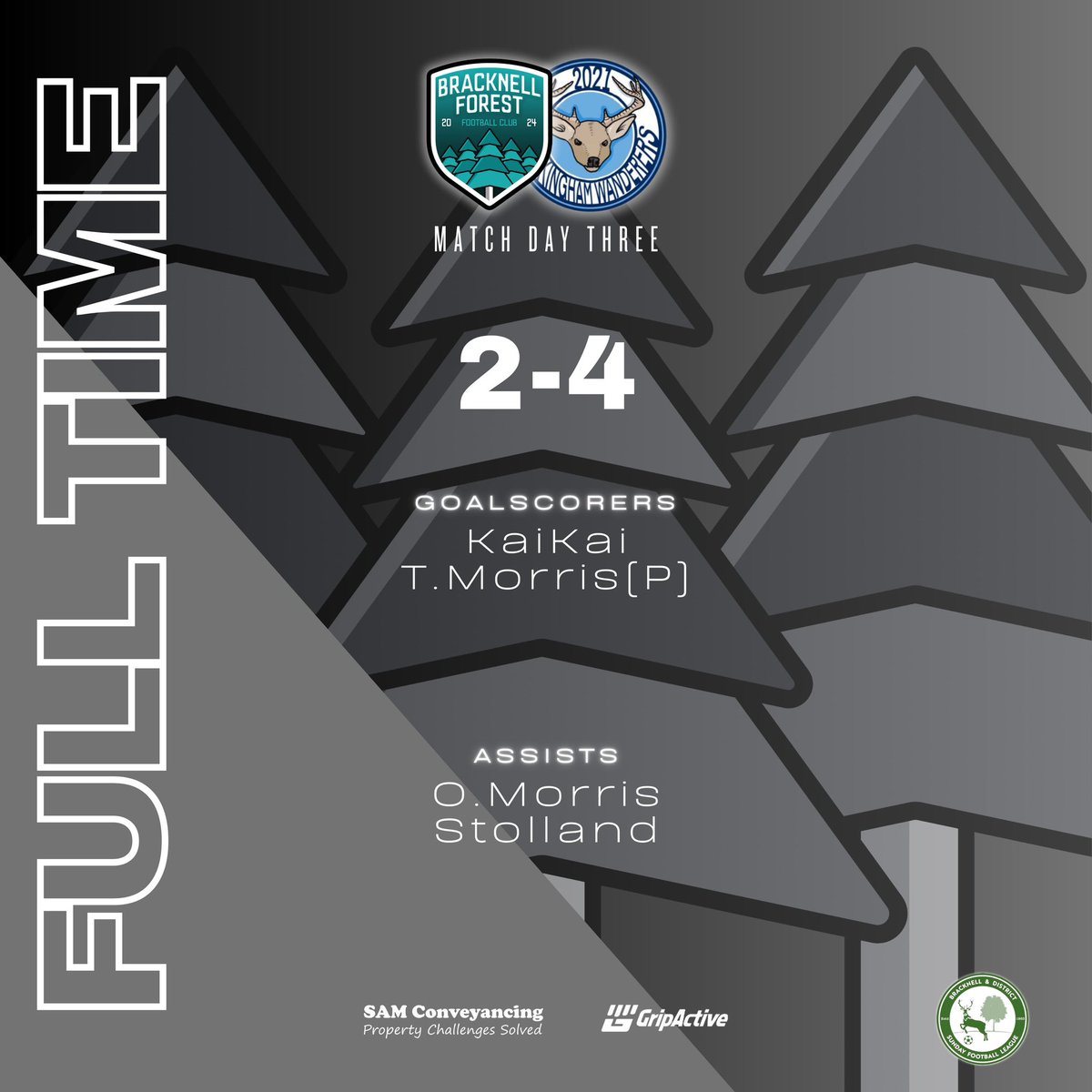 BForest23's tweet photo. In what was our second league game of the season sadly we came up short.

A game of few chances that weren’t taken and they made us pay.

We take the positives from the game as we feel that we controlled the majority but individual errors cost us in the end.

#UPTHEFOREST🌲 https://t.co/Z02i7LHdfB