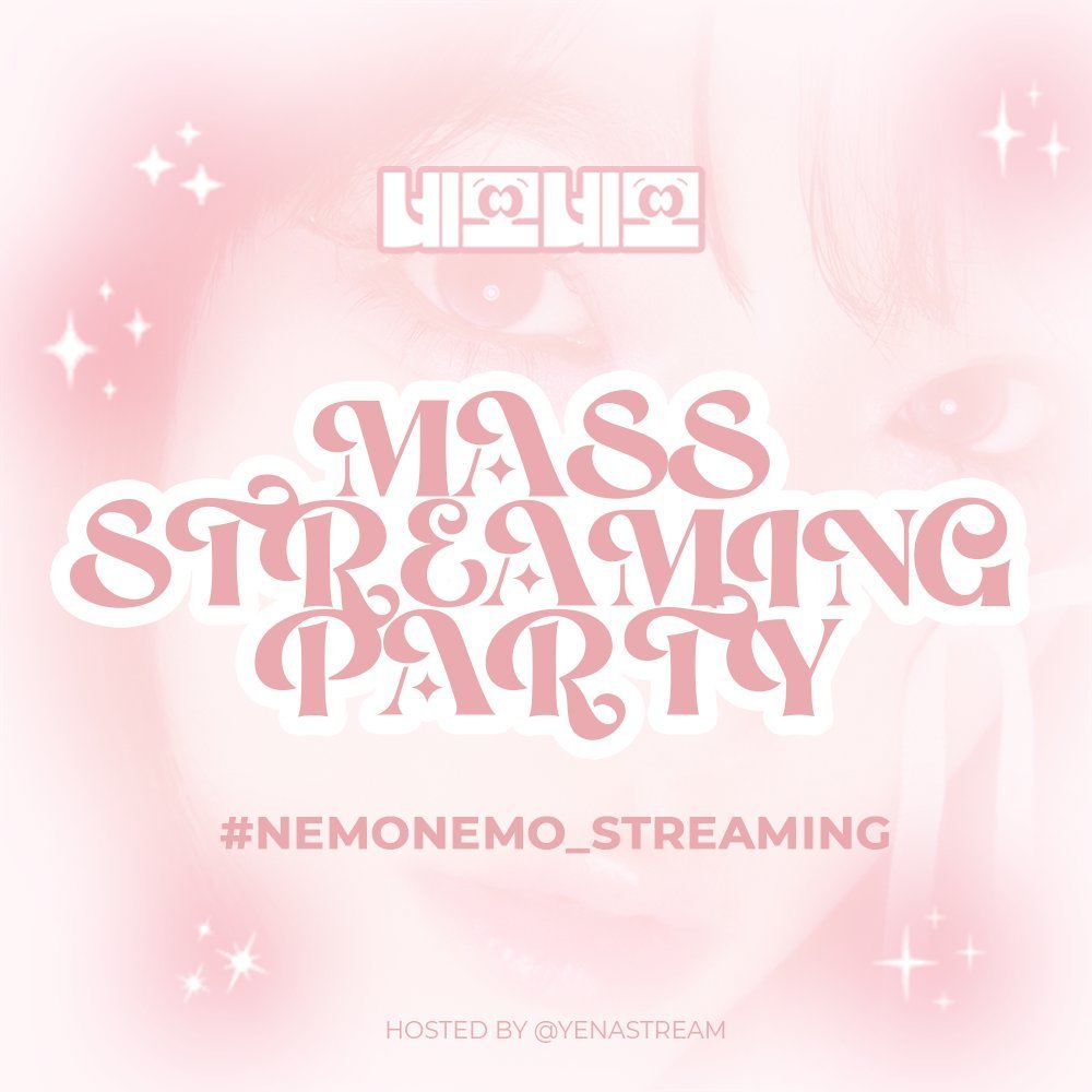 📢 MASS STREAMING START!
⏰8PM~11PM KST

Drop your proof of streaming + #NEMONEMO_Streaming

▶️ YENA(최예나) - NEMONEMO M/V
🔗 youtu.be/watch?v=MPp8hb…

✅ Streaming is important for SNS points in music shows.

#YENA #최예나 #NEMONEMO
<a href="/YENA_OFFICIAL/">최예나</a>