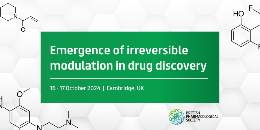 Join us in two weeks for 'Emergence of irreversible modulation in drug discovery' in Cambridge! Hear from established leaders and emerging investigators exploring the use of irreversible covalent modulators in drug discovery.
Limited tickets left: ow.ly/ye8950TzPgc