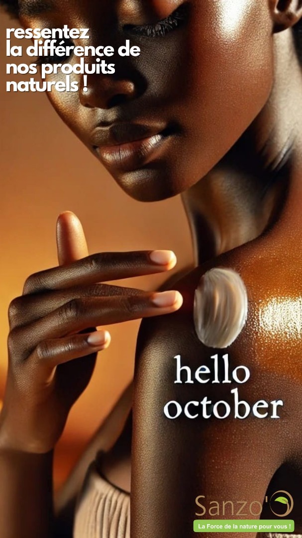 maisonsanzoo's tweet photo. Hello Octobre ! 🍂
Ressentez la différence avec nos soins naturels 🌿. Dites adieu à la sécheresse et bonjour à une peau douce et éclatante ! ✨

👉 https://t.co/TF3F0pkvaF
📲 WhatsApp : 
Douala : https://t.co/9x06lLjifF Yaoundé : https://t.co/OLgokP4zhH

#MaisonSanzoo https://t.co/yRof4ISYhY