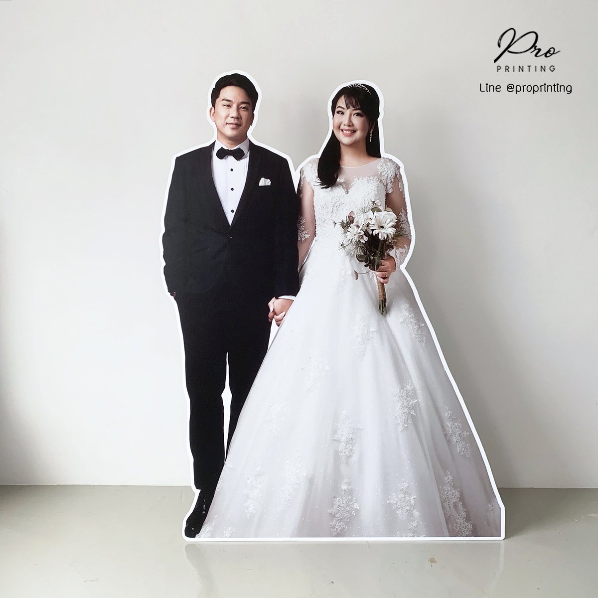 Pro printing กรอบแคนวาส สแตนดี้ ป้ายฟิวเจอร์บอร์ด tweet media