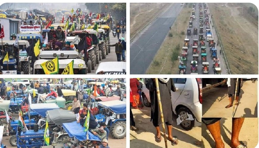 Iamrekhameena's tweet image. किसानों को जानवरों की तरह पीटा जा रहा है..
शर्म आती है अपने देश को कृषि प्रधान देश कहते हुए भी जिसे अन्नदाता और भगवान कहते है उसी पर लाठियां बरसाते है।
जिस सरकार ने किसानों पर लट्ठ बरसाए हैं अब जीवन में वो कभी सत्ता की कुर्सी पर नही बैठने चाहिए..
 #formerprotest 
#HaryanaElection