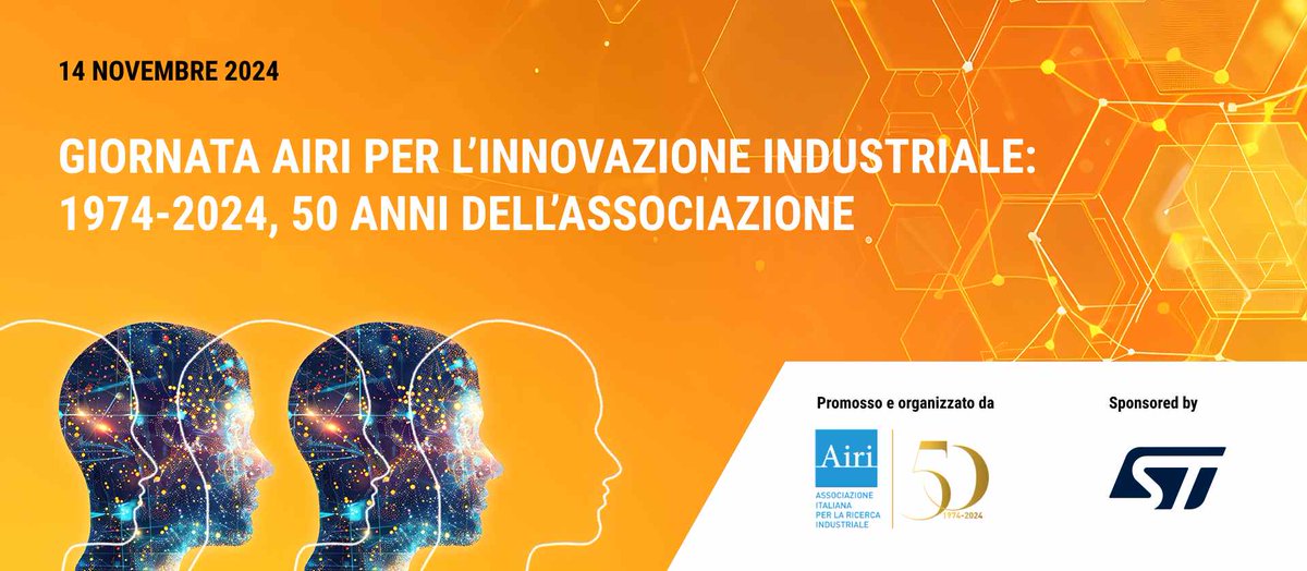 Conosciamo i relatori della Giornata Airi per l'Innovazione Industriale 2024 - 14 novembre

airi.it/event/giornata…