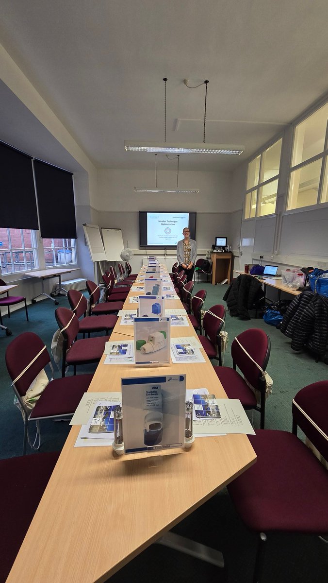 UHLPharmacy (@uhlpharmacy) on Twitter photo Continuing the inhaler technique training at UHL this morning with <a href="/murph_ac/">Anna Murphy</a>
After today's 2 sessions over 100 staff members within pharmscy will have had this training. Ready to support our patients.
#inhaler #copd #asthma #Training Continuing the inhaler technique training at UHL this morning with <a href="/murph_ac/">Anna Murphy</a>
After today's 2 sessions over 100 staff members within pharmscy will have had this training. Ready to support our patients.
#inhaler #copd #asthma #Training