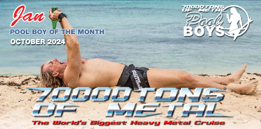 70000tons's tweet image. Download the OCTOBER 2024 #70000TONS OF METAL #PoolTeam #PoolGirl #PoolBoy Of The Month wallpaper calendar -  bit.ly/PoolGirlCal  #MetalCruise 

Photo credit: Chris Joao
