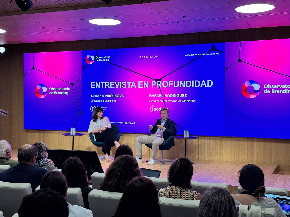 Asociación de Marketing de España - AMKT (@amkt_es) on Twitter photo <a href="/TamaraPirojkova/">Tamara Pirojkova</a> <a href="/BrandsofSpain/">Foro de Marcas Renombradas Españolas</a> <a href="/ACCIONA/">ACCIONA</a> <a href="/GfK_Spain/">GfK - An NIQ company (Spain)</a> <a href="/PONS_IP/">PONS IP</a> <a href="/summabranding/">Summa Branding</a> «Nuestra colaboración con <a href="/elgansospain/">El Ganso</a>, la elaboración de las primeras zapatillas creadas a partir del reciclaje de las palas eólicas, ha nacido de la necesidad de buscarle una segunda vida al desecho que genera la energía sostenible».
Rafael Rodriguez, director de Innovación <a href="/TamaraPirojkova/">Tamara Pirojkova</a> <a href="/BrandsofSpain/">Foro de Marcas Renombradas Españolas</a> <a href="/ACCIONA/">ACCIONA</a> <a href="/GfK_Spain/">GfK - An NIQ company (Spain)</a> <a href="/PONS_IP/">PONS IP</a> <a href="/summabranding/">Summa Branding</a> «Nuestra colaboración con <a href="/elgansospain/">El Ganso</a>, la elaboración de las primeras zapatillas creadas a partir del reciclaje de las palas eólicas, ha nacido de la necesidad de buscarle una segunda vida al desecho que genera la energía sostenible».
Rafael Rodriguez, director de Innovación