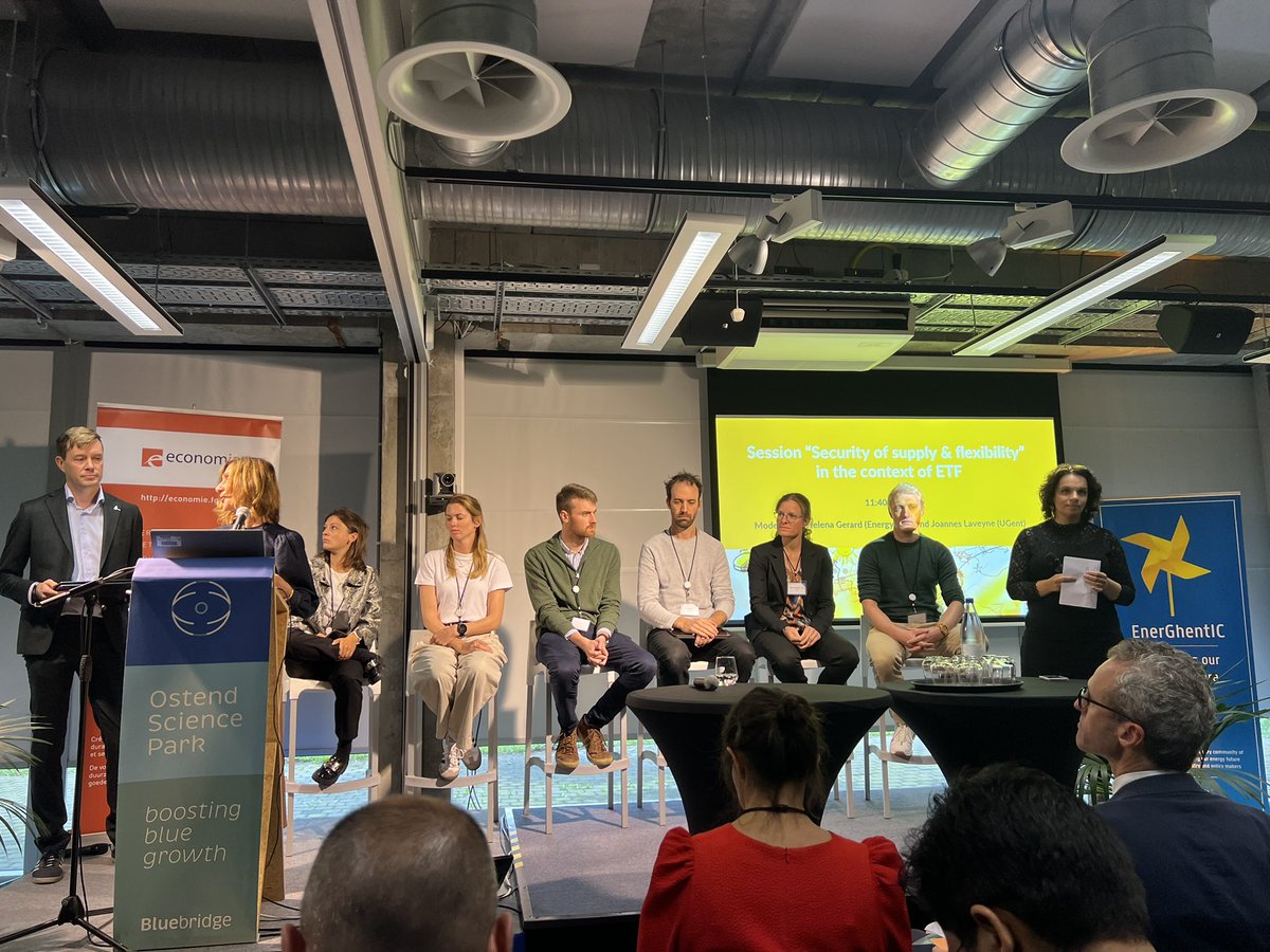 UGent EnerGhentIC (@energhentic) on Twitter photo After the flash presentations of the 13 new #ETF projects we dive into the first topical session on Security of Supply and Flexibility with a full panel of experts <a href="/Laveyne_J/">Joannes Laveyne</a> <a href="/SamHamels/">Sam Hamels</a> After the flash presentations of the 13 new #ETF projects we dive into the first topical session on Security of Supply and Flexibility with a full panel of experts <a href="/Laveyne_J/">Joannes Laveyne</a> <a href="/SamHamels/">Sam Hamels</a>