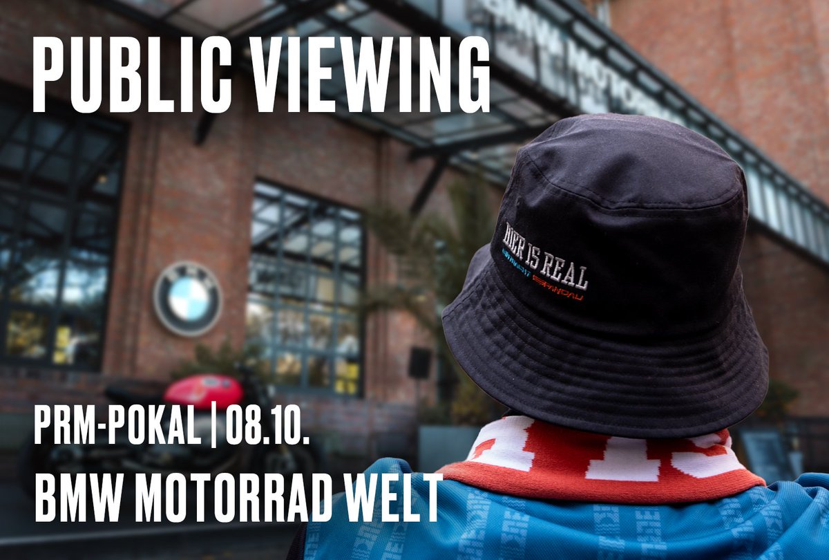 Werbung
Aus Freude am Farmen🤝
...veranstalten wir zur Rückrunde der PRM-Pokal Grupphenphase ein Public Viewing in der BMW Motorrad Welt in Spandau!🏍️

📅08.10.
🎫Kostenlose Anmeldung: forms.gle/3FsY3e8FTeK2Df…