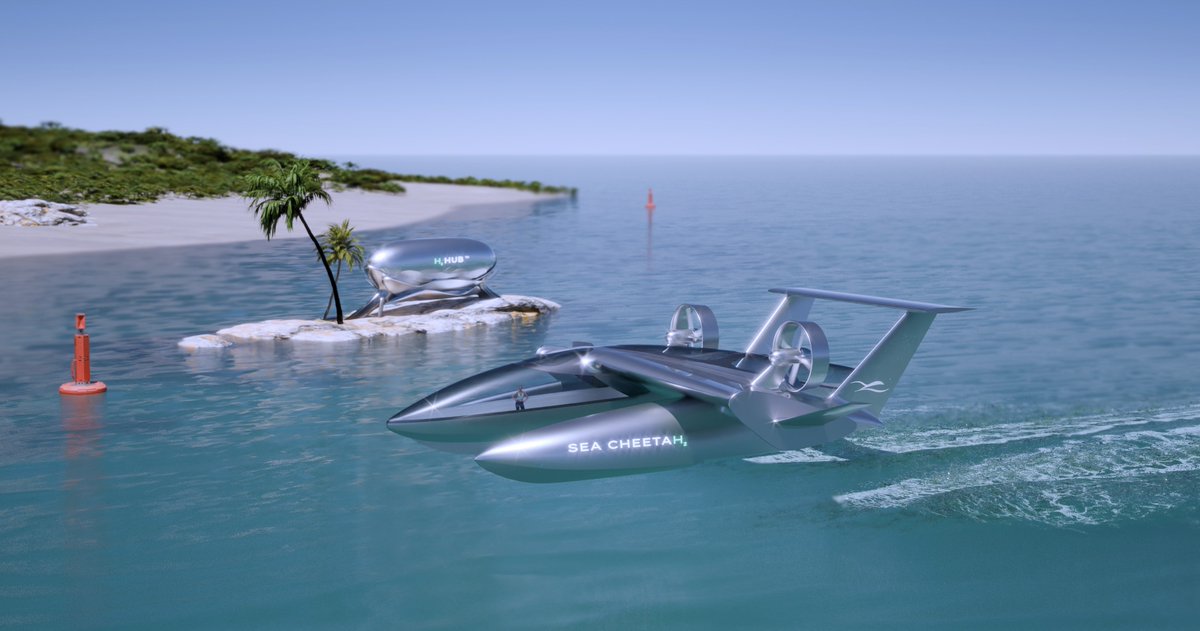 Sea Cheetah partners with H3 Dynamics to develop hydrogen-electric powered WIGE aircraft urbanairmobilitynews.com/air-taxis/sea-…