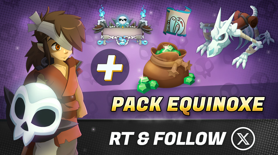 DofusTouch's tweet image. 🍁 L’automne est bien là ! Le pack aux couleurs du protecteur de septange aussi. Découvrez le Pack Équinoxe !

🗓️ Il est disponible dans la boutique en jeu pendant une semaine.

🔁 RT + Follow pour tenter de le remporter !