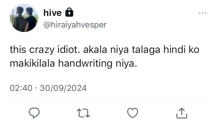 a #mahae/#markhyuck mini filo au,

what happens when mive (mk), unable to contain his feelings any longer, tries to become one of his best friend hive’s (hc) ‘secret’ admirers? little does he know, hive knows him too well—even down to his handwriting.