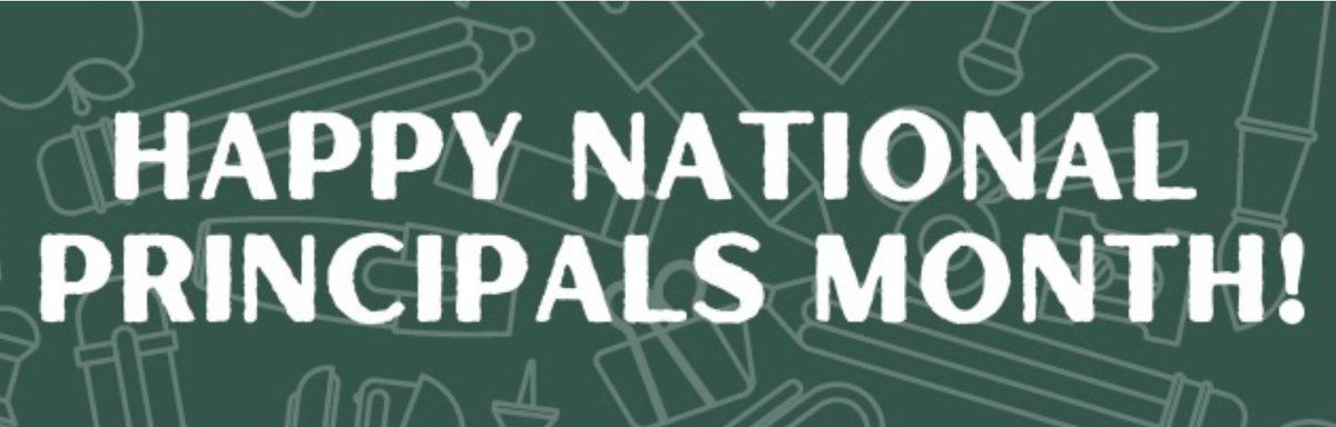 Thank a school leader today and all month!