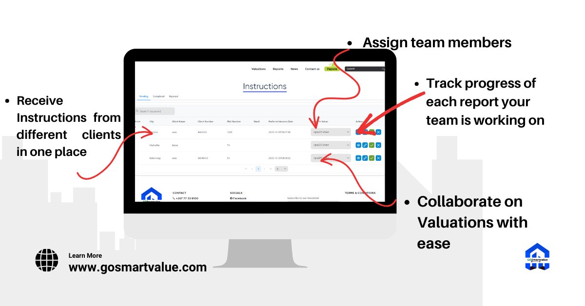 go_smartvalue's tweet photo. 💻 Our platform is designed with you in mind. Enjoy a seamless user experience with our intuitive interface, making your valuation process faster and more efficient. Explore now! https://t.co/TFVh1Pe6qf  #UserFriendly #Efficiency" https://t.co/Tj7f5a2inA