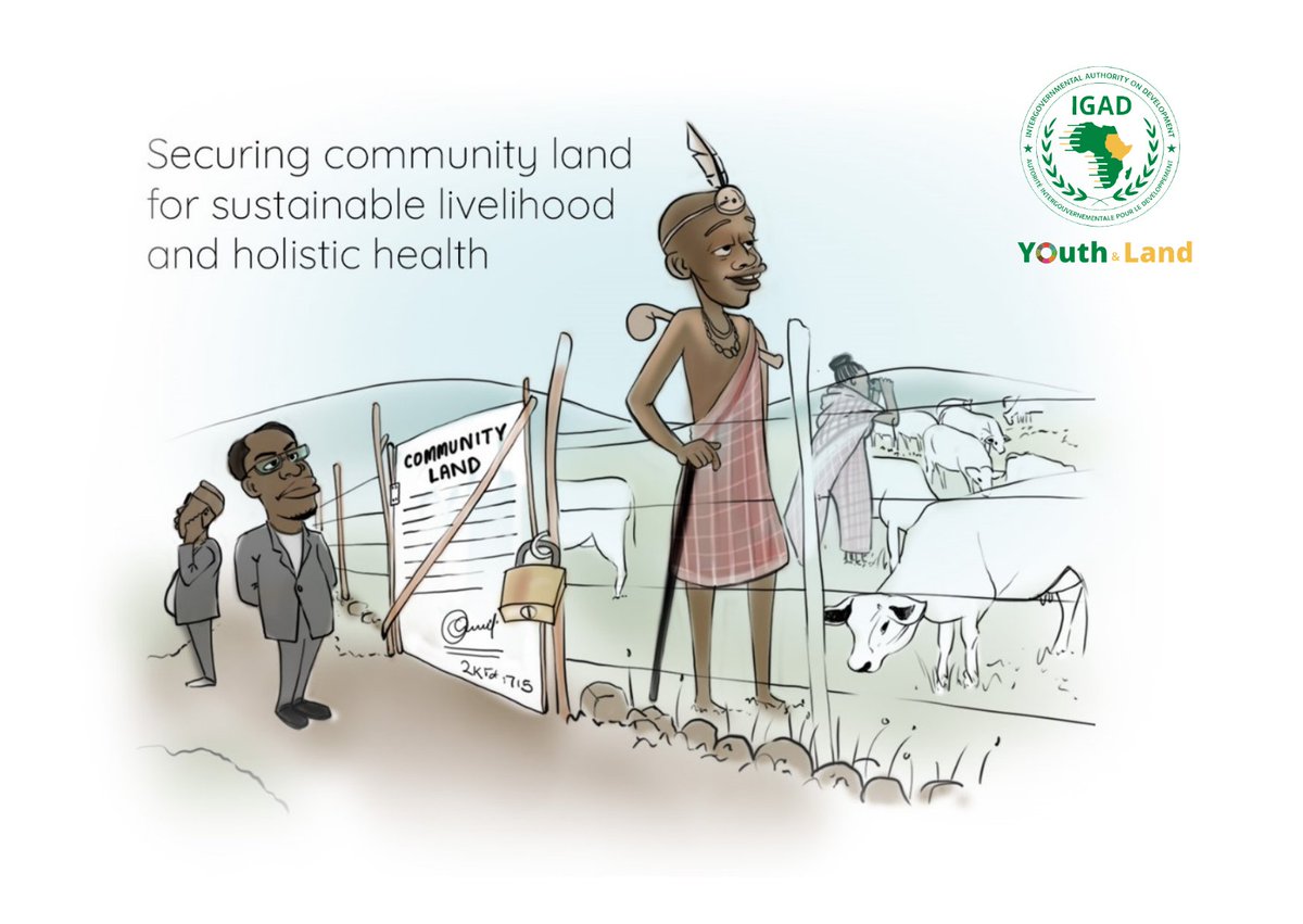 IgadLand's tweet photo. Hey young changemakers! Our generation deserves spaces to thrive. Time to step up and secure community land for our future. Your voice matters in shaping where we'll live and grow! #Youth #CIGOFA4 #Land https://t.co/NrfOk4JqVR