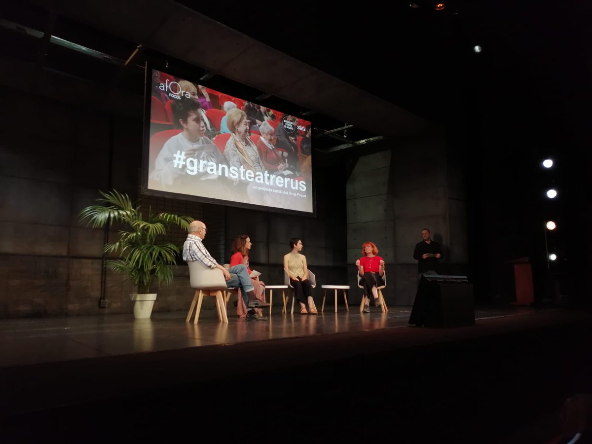 Mónica León Berrar (@monicaleonbe) on Twitter photo Ahir Presentació al Teatre Goya del Projecte Gransteatrerus. Projecte intergeneracional entre gent gran i gent jove. EAP Sant Antoni col labora en el Projecte
<a href="/fanlo5/">Gemma Fanlo 🅰️1️⃣ 🔜‼️📢</a> <a href="/___Emac/">Eva Mª Arroyos</a> <a href="/primariaicscat/">Atenció Primària i a la Comunitat de l'ICS</a> <a href="/AIFICC/">AIFICC</a>
#atencioprimaria #infermeres Ahir Presentació al Teatre Goya del Projecte Gransteatrerus. Projecte intergeneracional entre gent gran i gent jove. EAP Sant Antoni col labora en el Projecte
<a href="/fanlo5/">Gemma Fanlo 🅰️1️⃣ 🔜‼️📢</a> <a href="/___Emac/">Eva Mª Arroyos</a> <a href="/primariaicscat/">Atenció Primària i a la Comunitat de l'ICS</a> <a href="/AIFICC/">AIFICC</a>
#atencioprimaria #infermeres