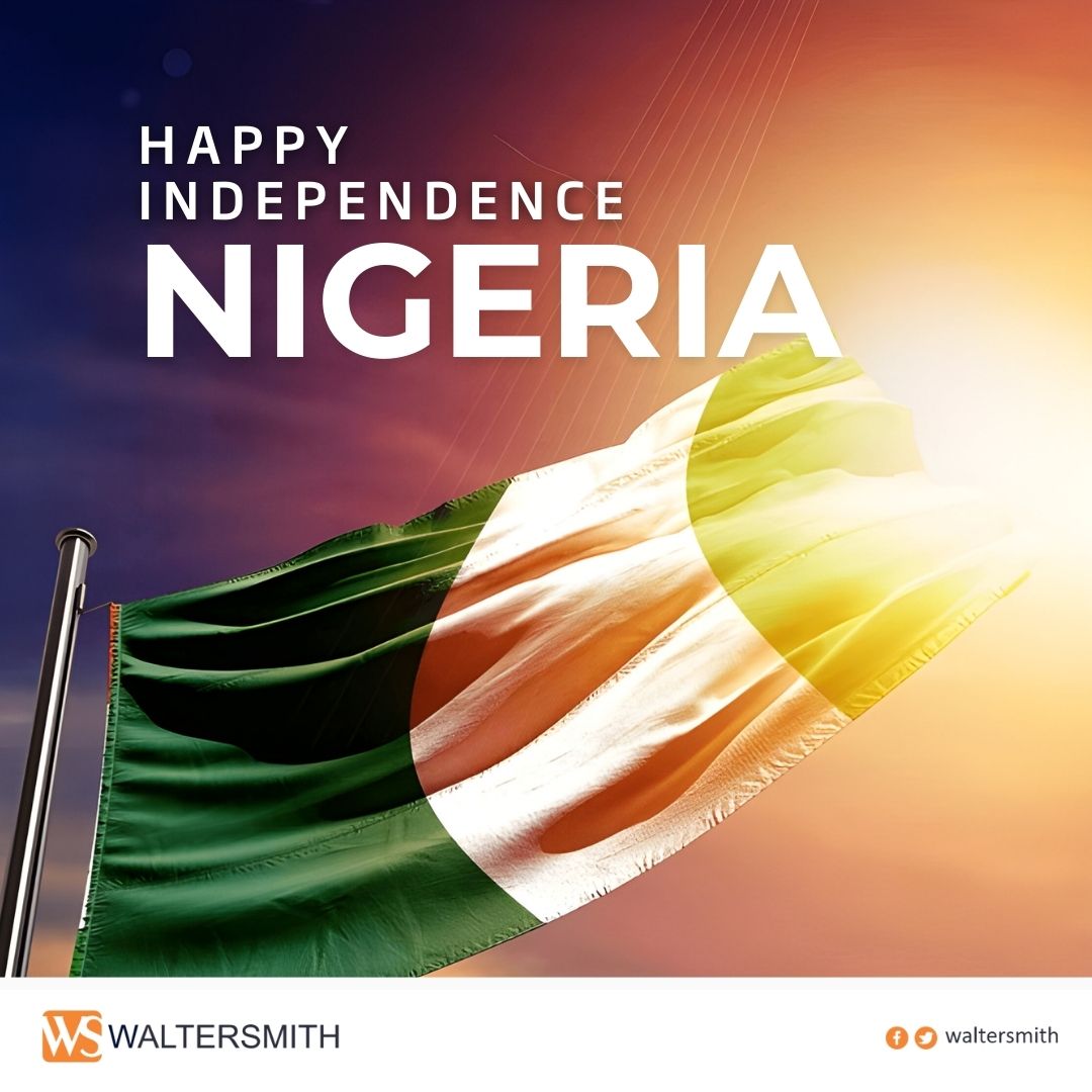 Happy Independence Day, Nigerians! Today, we celebrate our nation's strength, unity, and diversity. We are proud to be a part of this vibrant and resilient nation. Let's continue to work together toward a prosperous and united Nigeria.
#NigeriaAt64 #IndependenceDay #Waltersmith