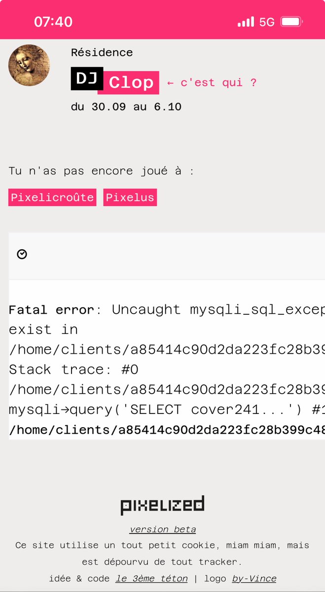 #pixelized 
Houston ?