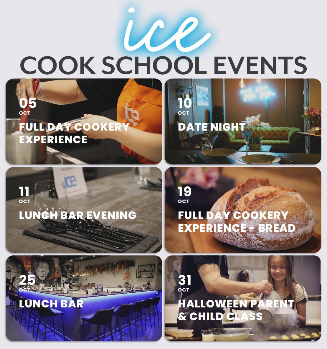 ICEsuffolk's tweet photo. Don’t miss out on ICE Cook School’s exciting October events – Limited spaces available!
🌟Book now at https://t.co/OQoyUt8BFe
#cookschool #cooking #cookingclass #chefskills #finedining #foodevents #burystedmunds #suffolkfood https://t.co/BVgQdfsrRv