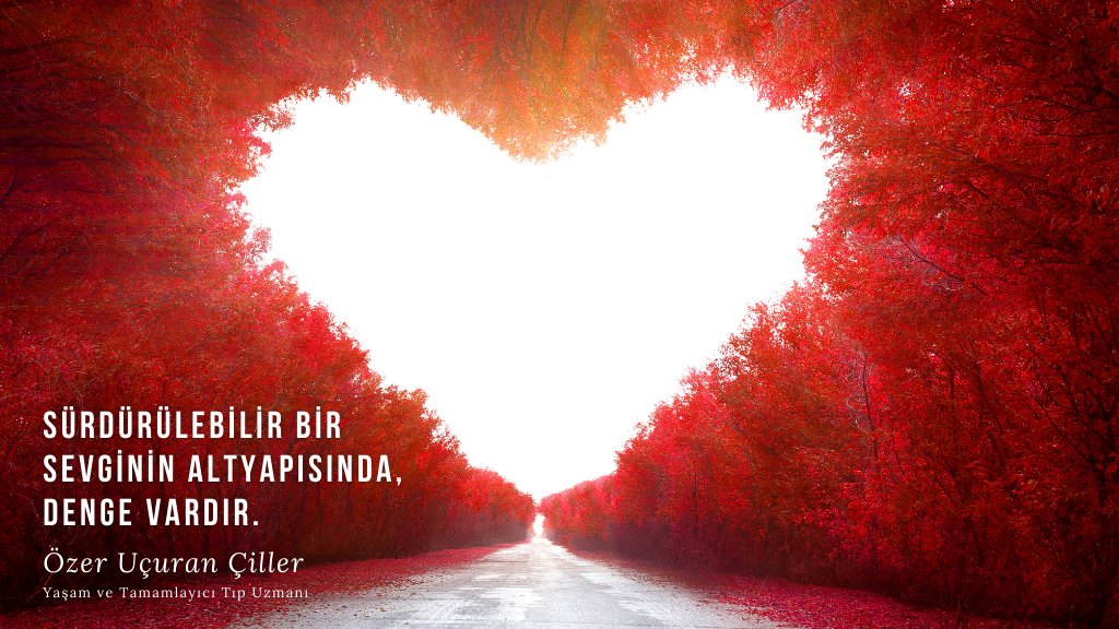 "Sürdürülebilir bir sevginin altyapısında, denge vardır."

#KişiselGelişim #GününSözü #Aforizma #Sevgi #Denge