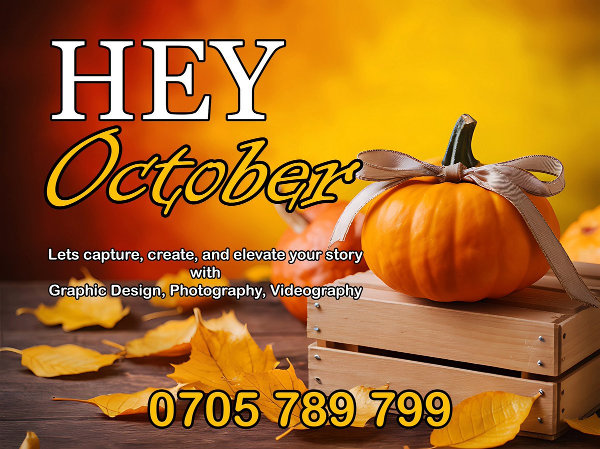 amFentey's tweet photo. Happy New Month 🥳
Remember to Hit me up for
- Graphic design
- Photo/videography
- Editing
- Photo Mounting
- Flyers & Banners
0705789799
#newmonth #october #graphicdesign #photographer #editor #photomount https://t.co/bNWHNn2EpK
