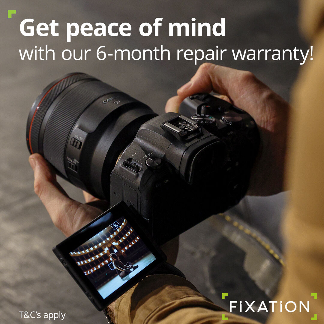 ⚙️ At Fixation, we take pride in providing exceptional camera repair services that bring our customers' gear back to life. That's why all our repairs come with a 6-month repair warranty as standard. T&amp;C's apply.
#CameraRepairs #ProfessionalLighting #LensRepairs #CameraMaintenance