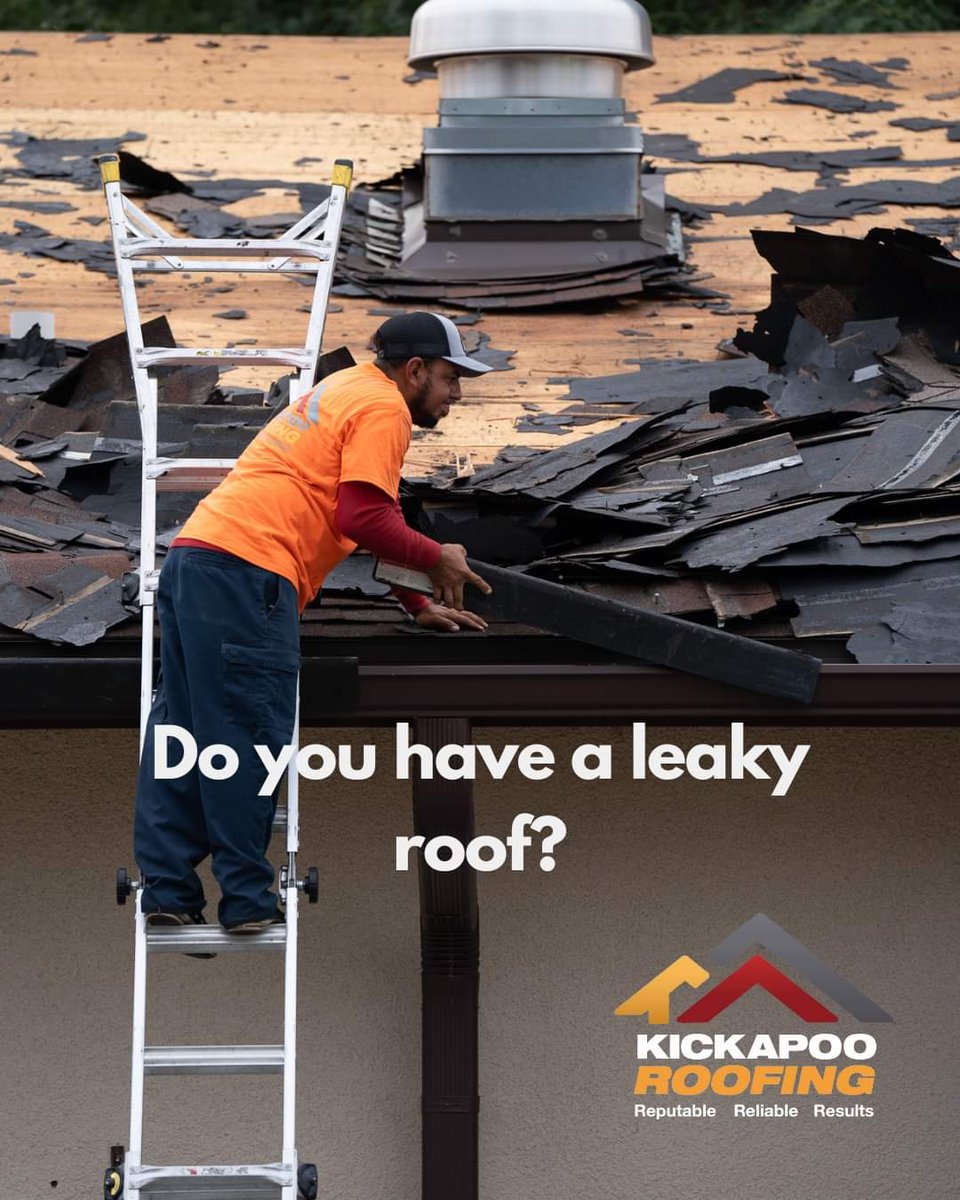 KickapooRoofing's tweet image. 🏠🍁 We love fall, but make sure to think ahead this season!

Don’t let a leaky roof turn your home into a snowy mess. Now’s the time to address any roofing issues before the cold hits. 

Trust Kickapoo Roofing to keep your home warm and dry this winter.

Contact us today at…