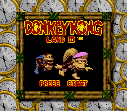 ahl9's tweet image. Donkey Kong Land III - 🇺🇸 October 1, 1997 🎂🎂🎂🎂🎂 - Rare/Nintendo #NintendoGameBoy #NintendoGameBoyColor #HappyBirthday